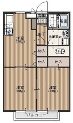 コンフォート川越の物件間取画像